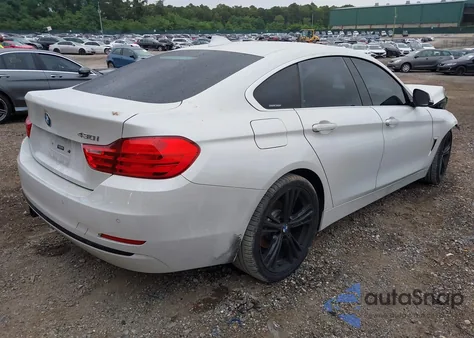 2017 BMW 430I Gran Coupe из США, поврежденный, VIN WBA4F7C5XHG787510